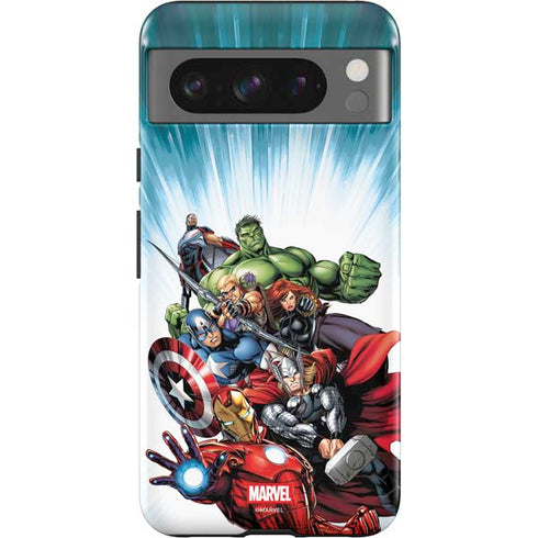 Marvel Avengers Team Pixel Cases
